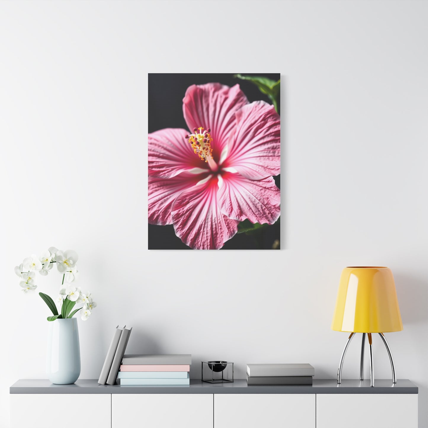 Vision Hibiscus Flower Art Art Wall Art & Canvas Print
