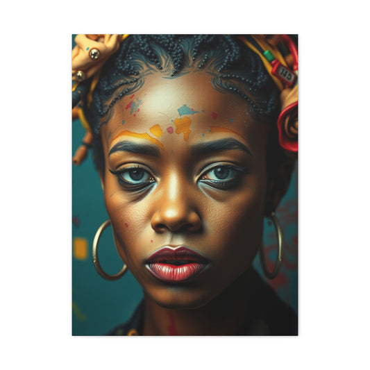 Ethereal Basquiats Canvas Wall Art & Canvas Print