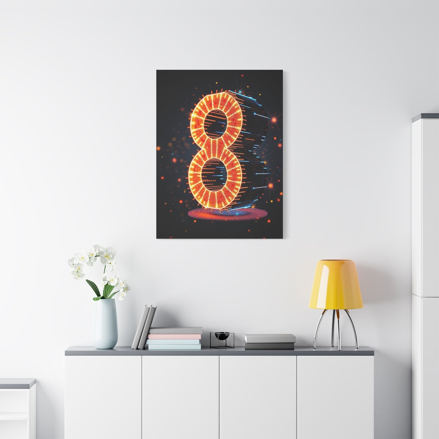 Supreme Numbers Art Collection Wall Art & Canvas Print