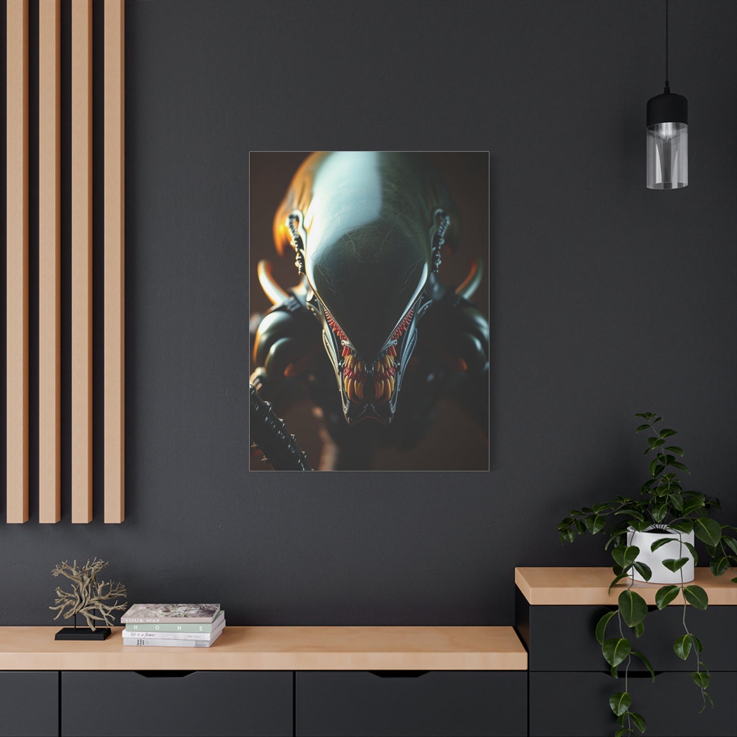 Xenomorph Art Refined Canvas Wall Art & Canvas Print