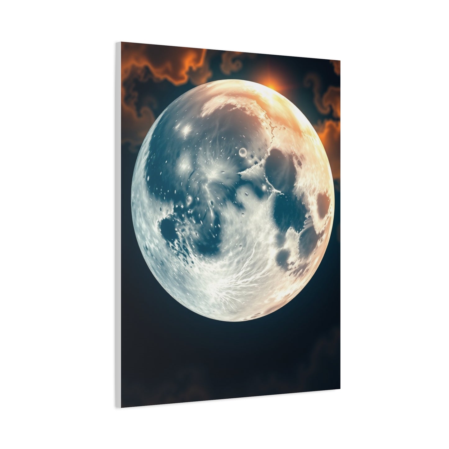 Moonlit Tranquility Canvas Wall Art & Canvas Print