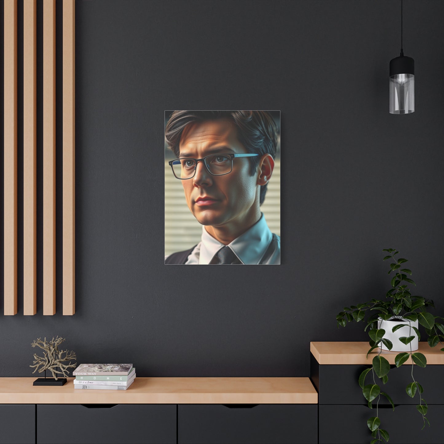 Elite The Office Character Art Vision Wall Art & Canvas Print