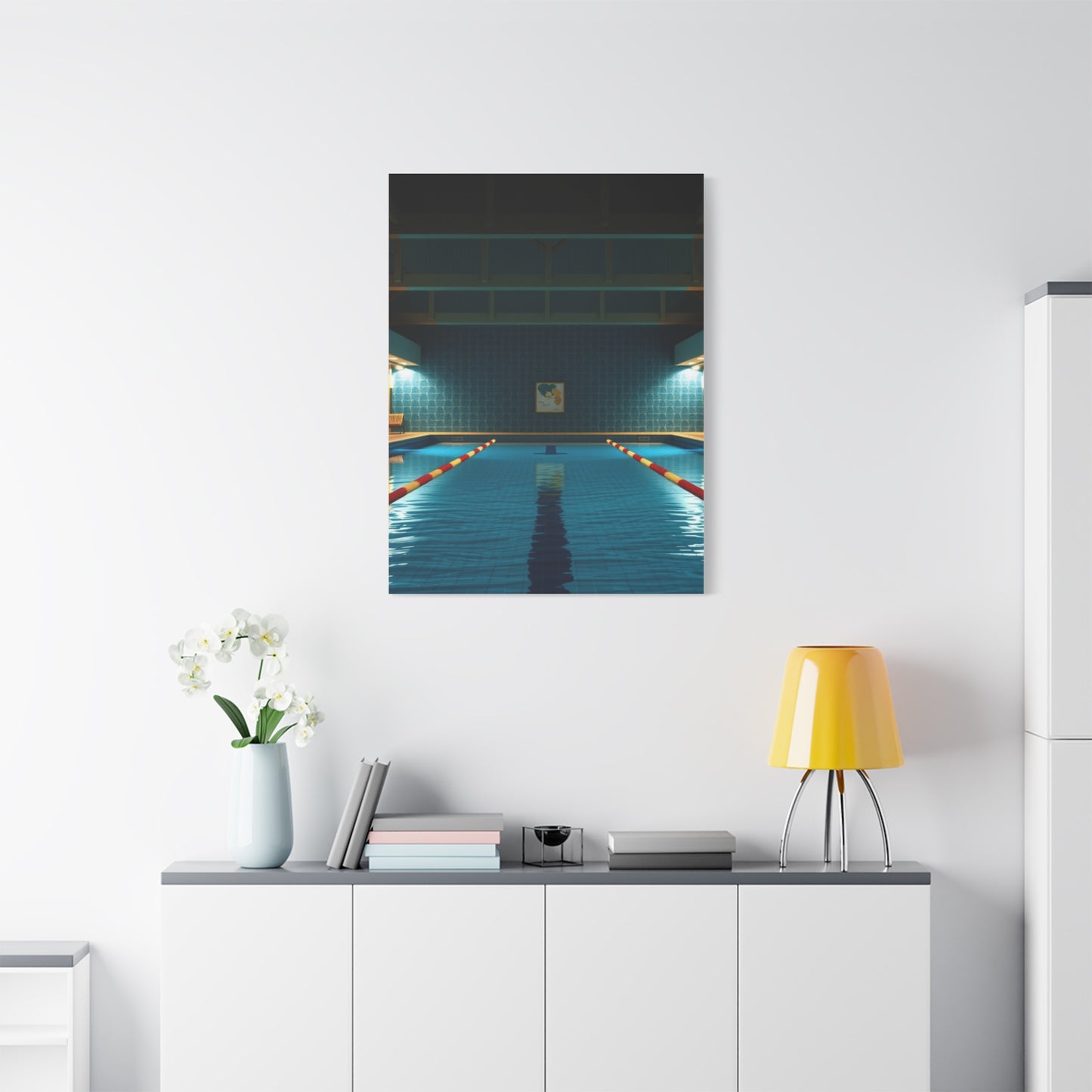 Elite Swimming Pool Art Vision Wall Art & Canvas Print