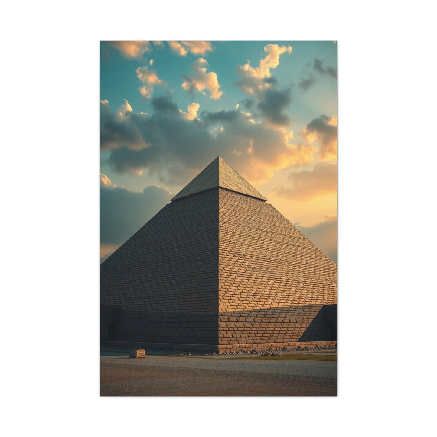 Supreme Pyramid Art Collection Wall Art & Canvas Print