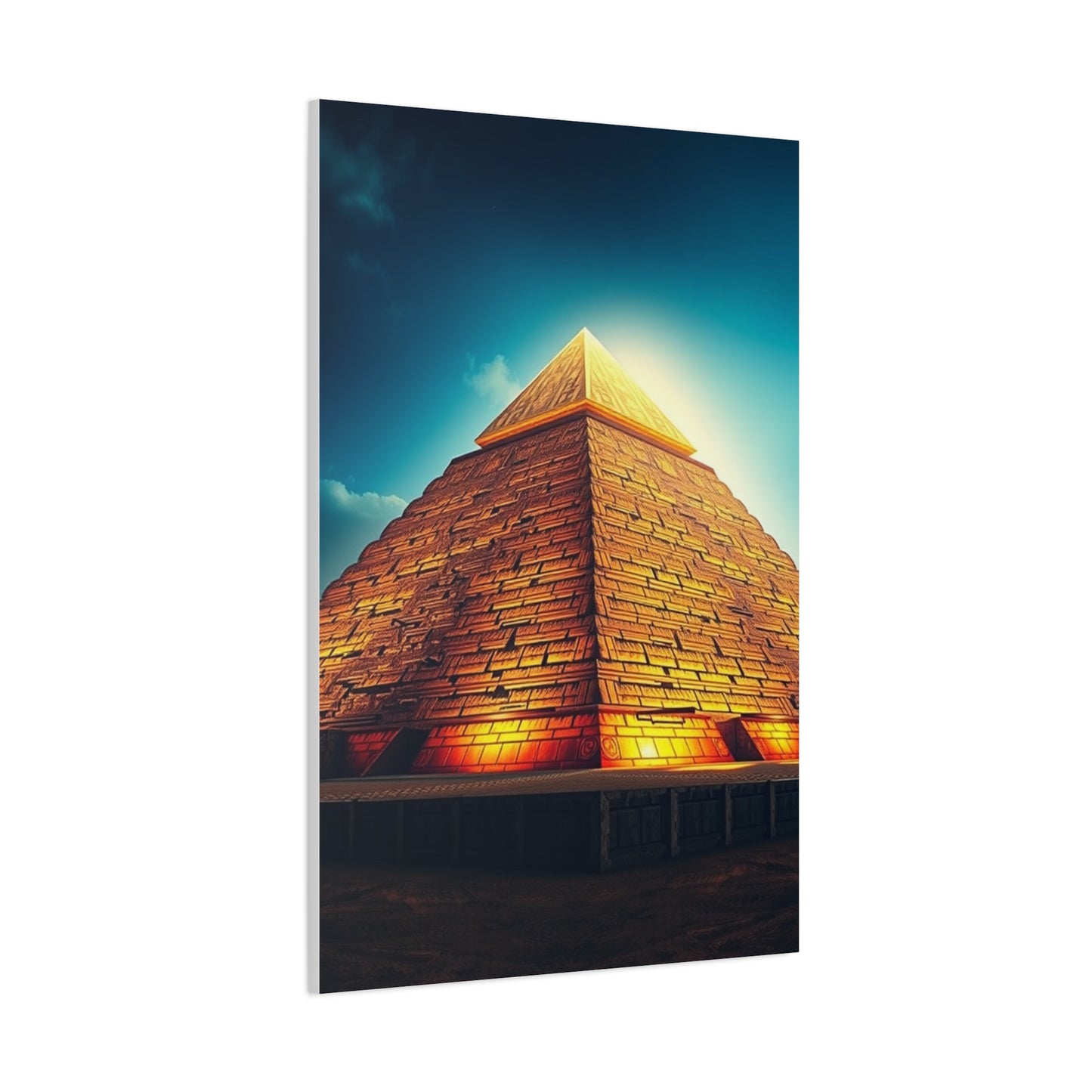 Vision Pyramid Art Art Wall Art & Canvas Print