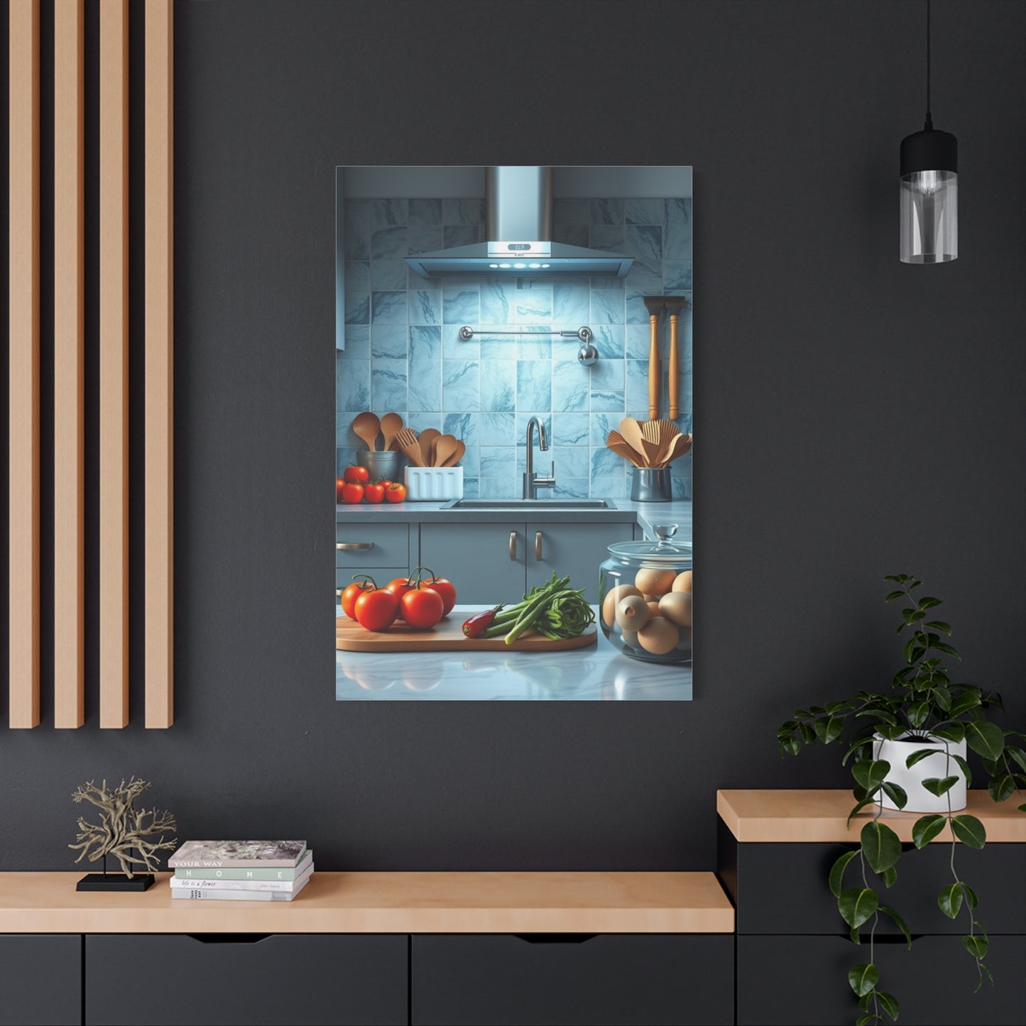 Culinary Elegance Tableau Wall Art & Canvas Print