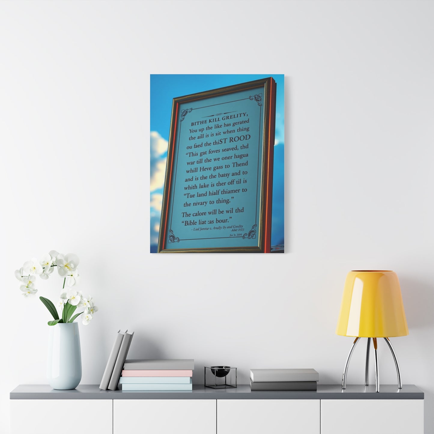 Bible Verse Art Luxury Canvas Wall Art & Canvas Print
