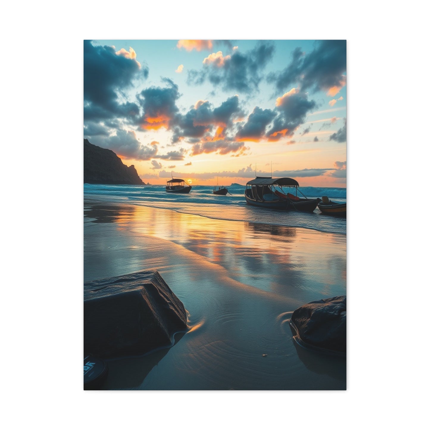 Vision Beaches Art Art Wall Art & Canvas Print