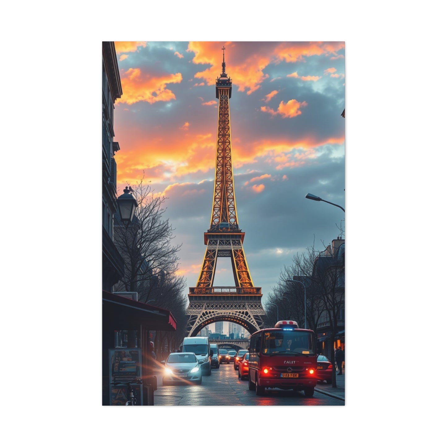 Opulent Paris Impressions Art