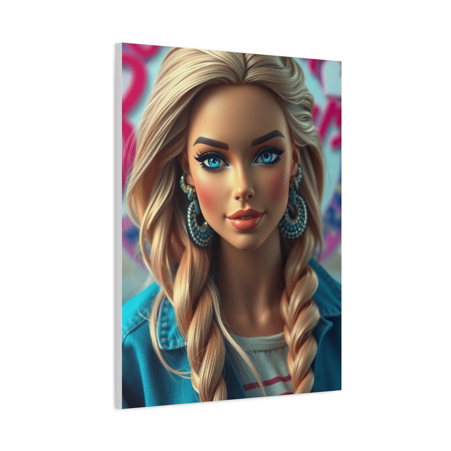 Barbiecore Art Refined Canvas Wall Art & Canvas Print