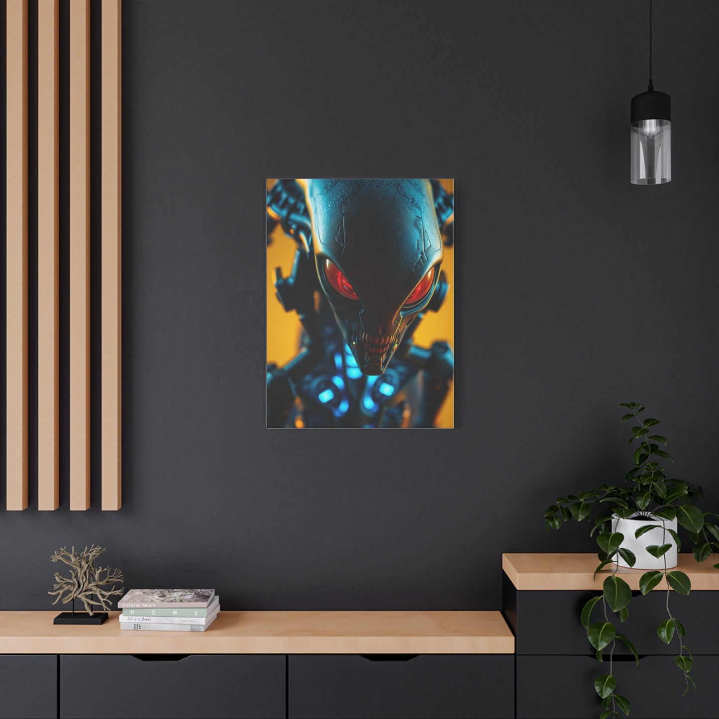 Alien Art Refined Canvas Wall Art & Canvas Print