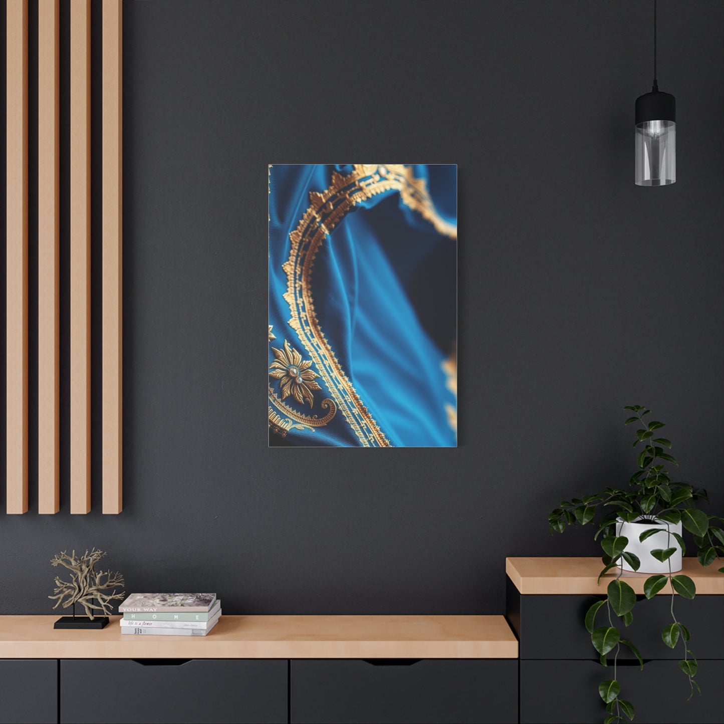 Collection Blue & Gold Art Art Wall Art & Canvas Print