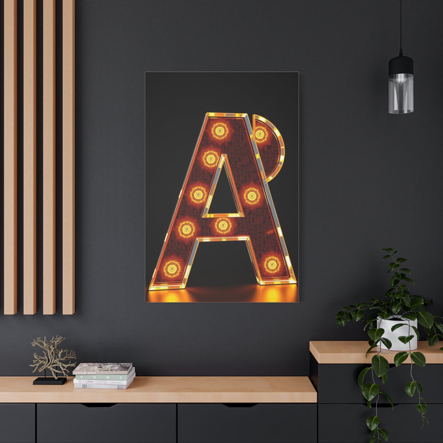 Vision Alphabet & Letter Art Art Wall Art & Canvas Print