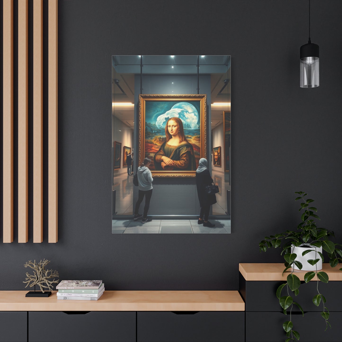 Polished Visionary Landscape Wall Art & Canvas Print