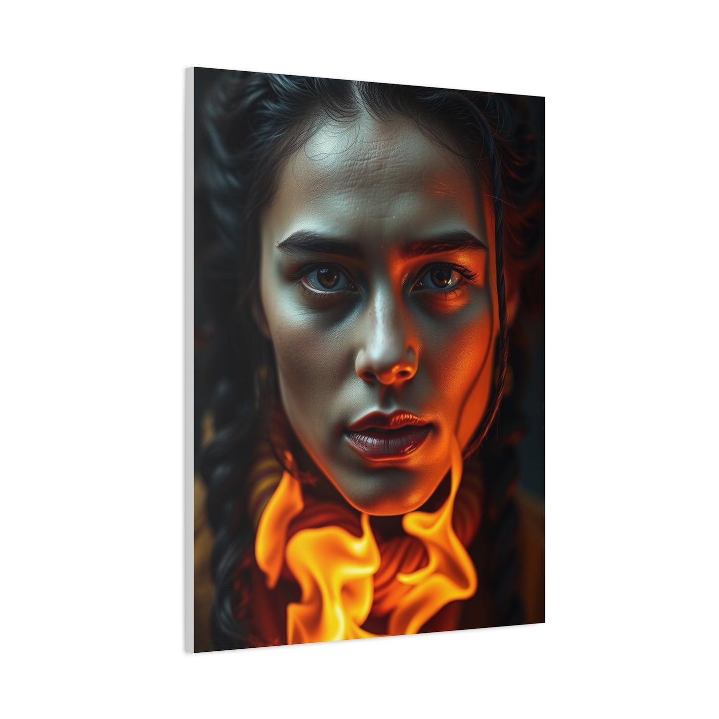 Vibrant Glow Tapestry Wall Art & Canvas Print