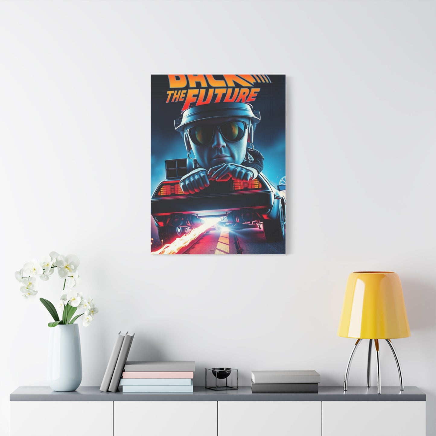 Elite Back to the Future Art Vision Wall Art & Canvas Print