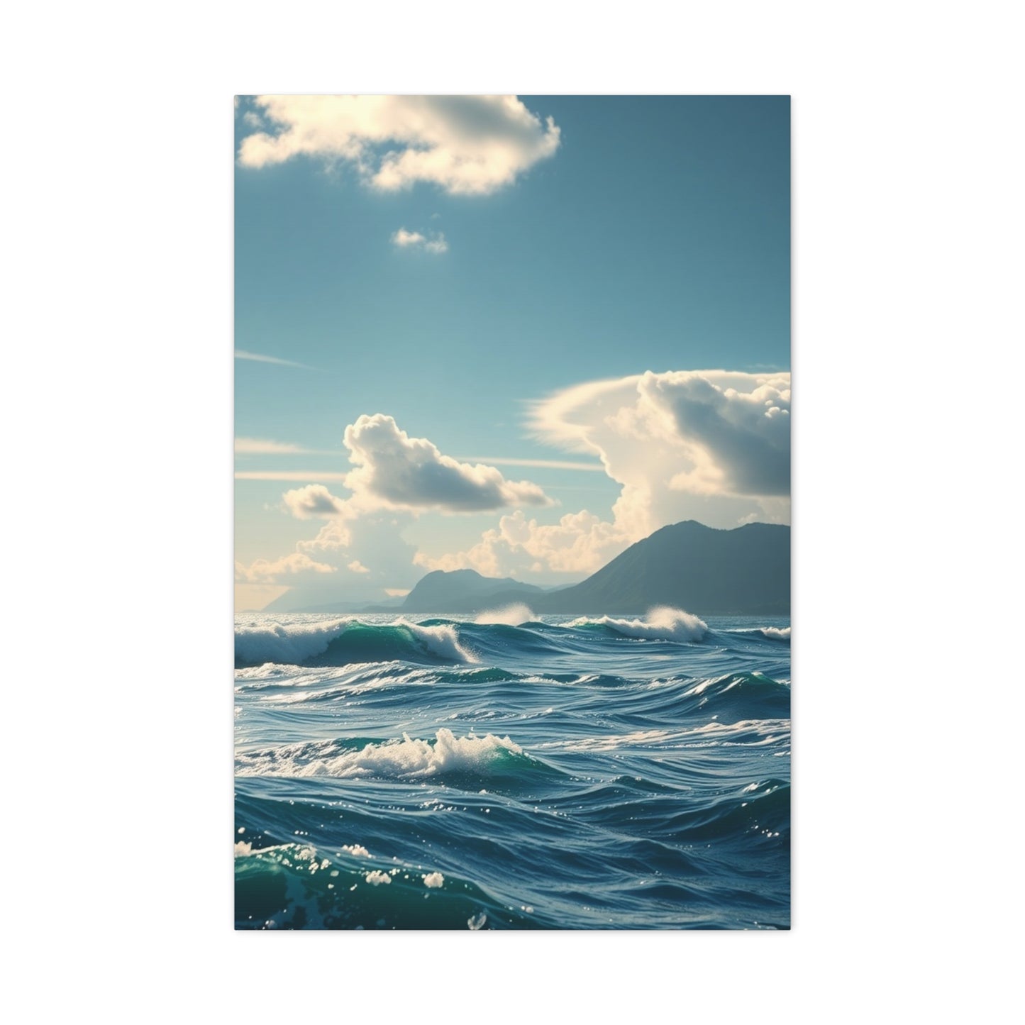 Opulent Seaside Panorama Wall Art & Canvas Print