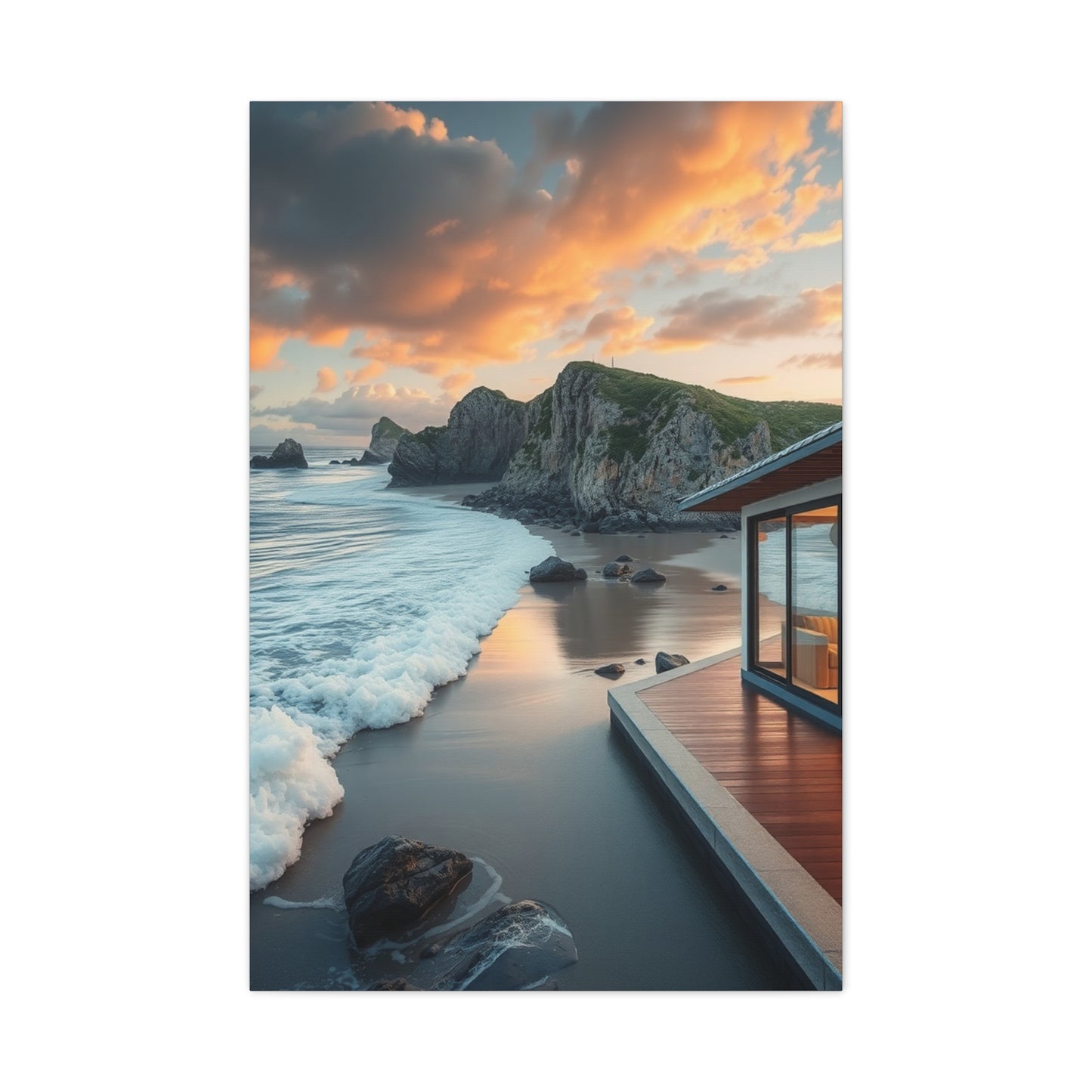 Seaside Luxe Canvas Wall Art & Canvas Print