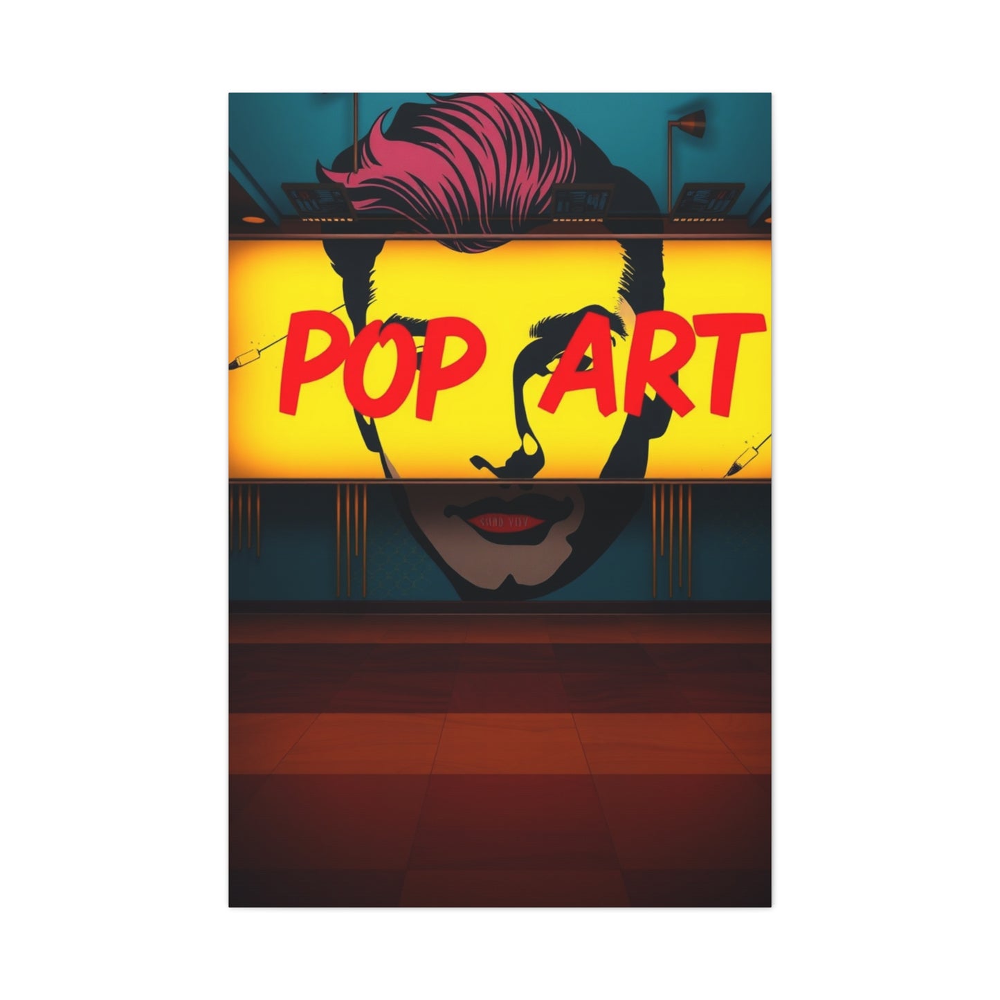Luxurious Pop Vision Wall Art & Canvas Print