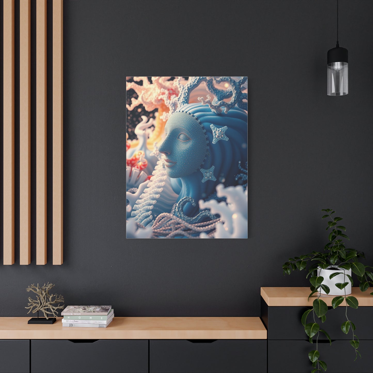 Oceanic Splendor Canvas Wall Art & Canvas Print