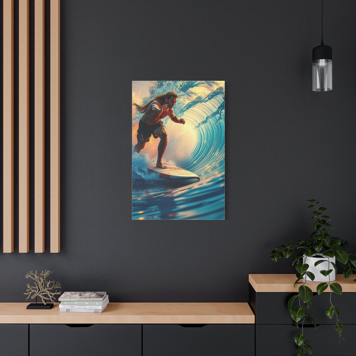 Luxe Surfscape Canvas Wall Art & Canvas Print