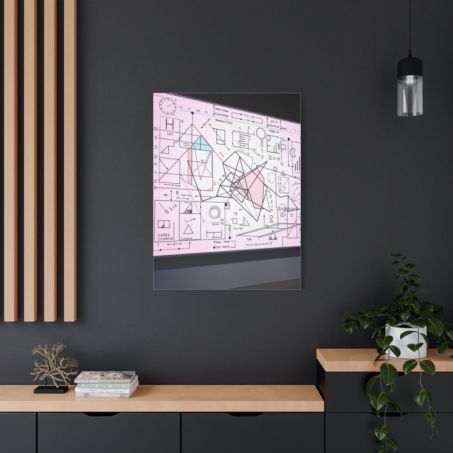 Modern Math Art for Creative Spaces Supreme Gallery Wall Art & Canvas Print