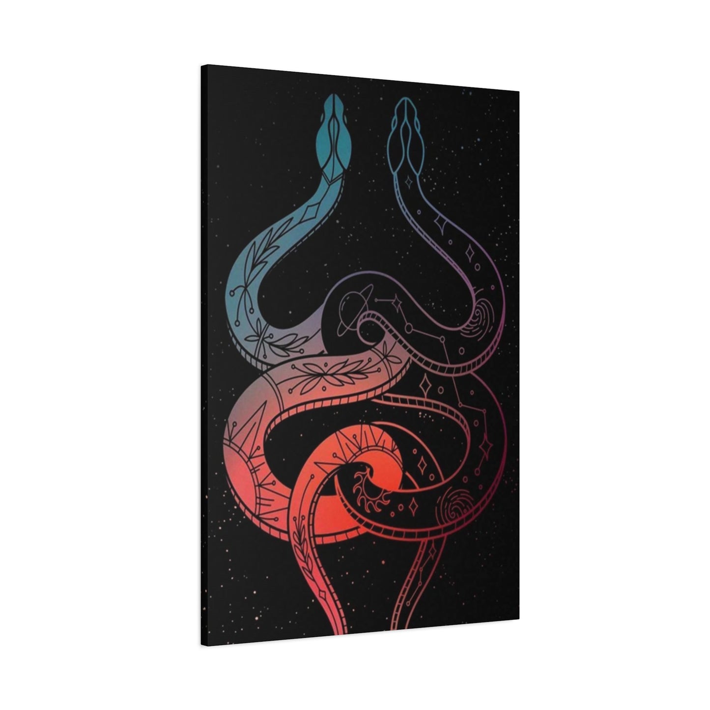 Two Snakes Poster Wall Art & Canvas Prints