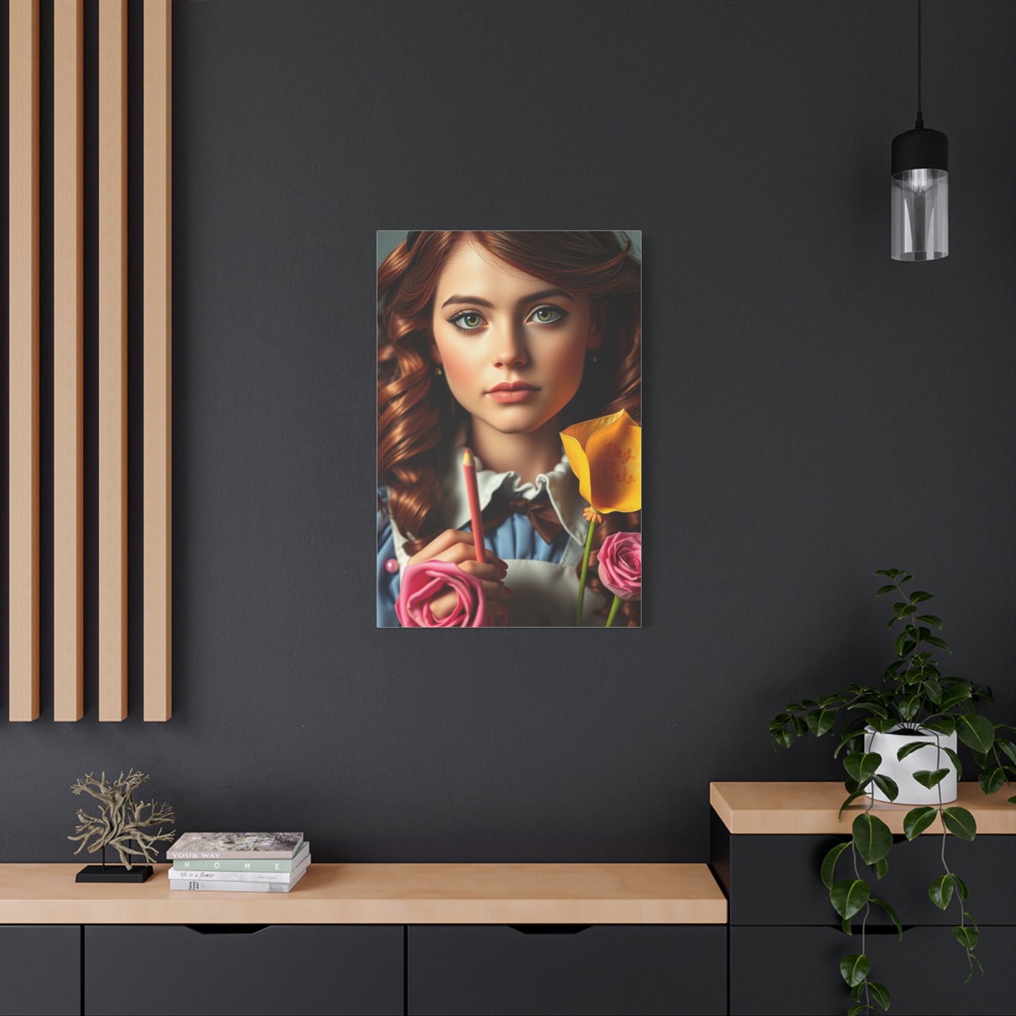 Alice In Wonderland Characters Art Supreme Canvas Gallery Wall Art & Canvas Print