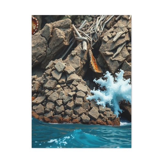 Azure Horizon Abstractions wall art & canvas print