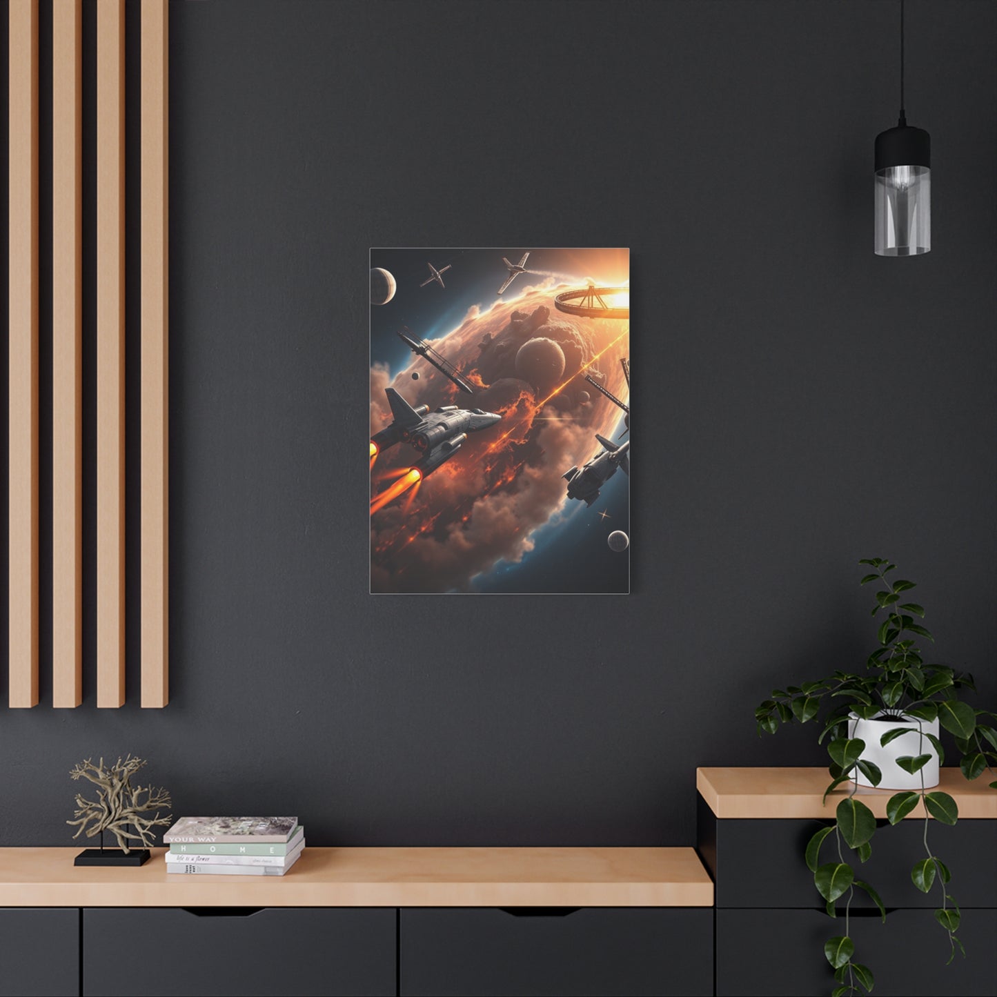 Nebula Majesty Canvas Wall Art & Canvas Print
