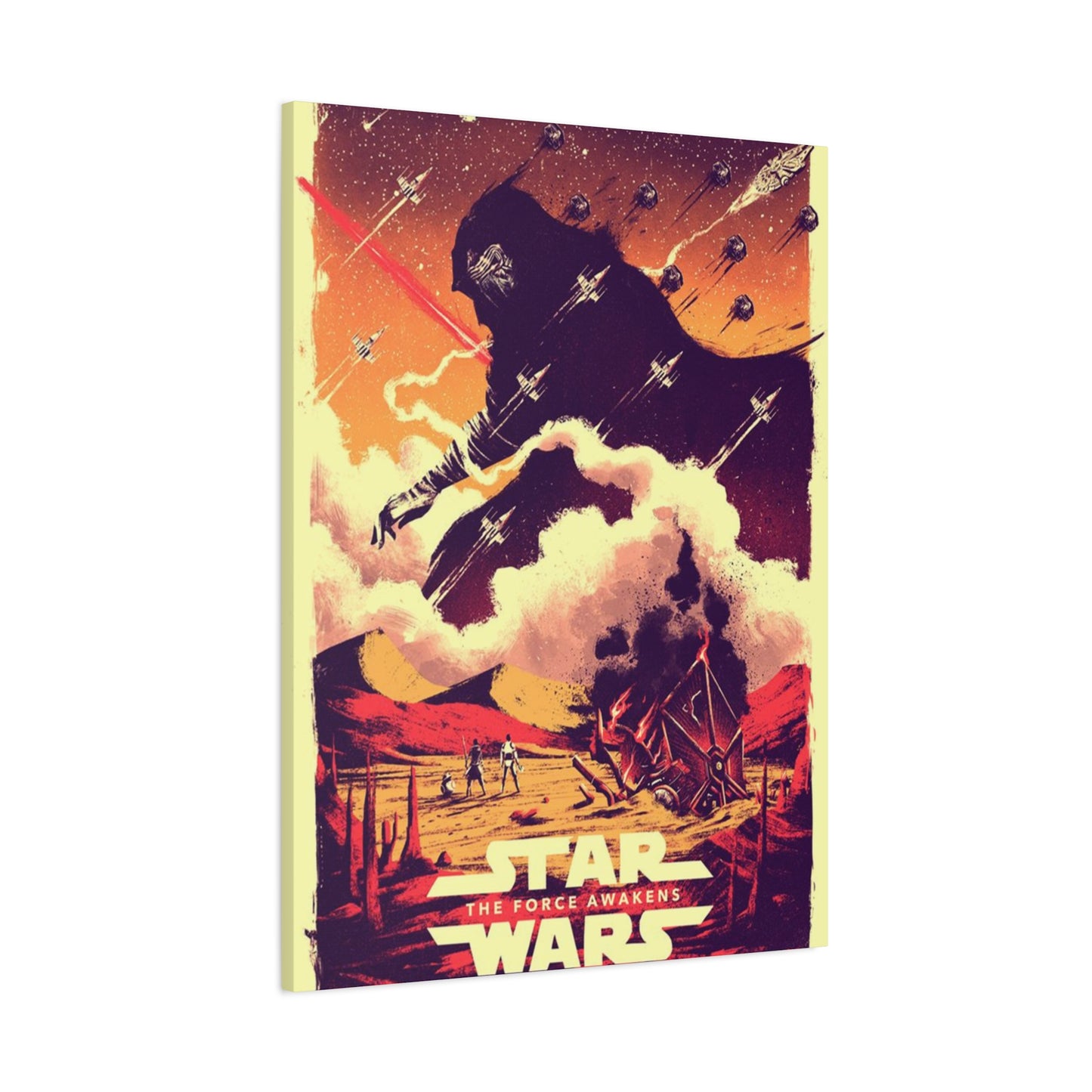 The Force Awaken Poster Wall Art & Canvas Prints