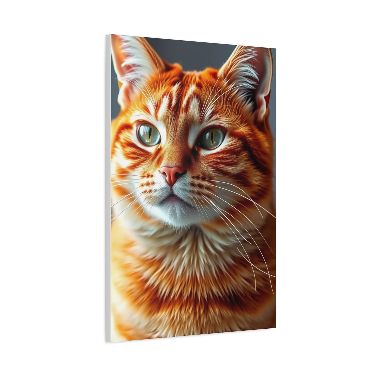 Elite Orange Cat Art Vision Wall Art & Canvas Print