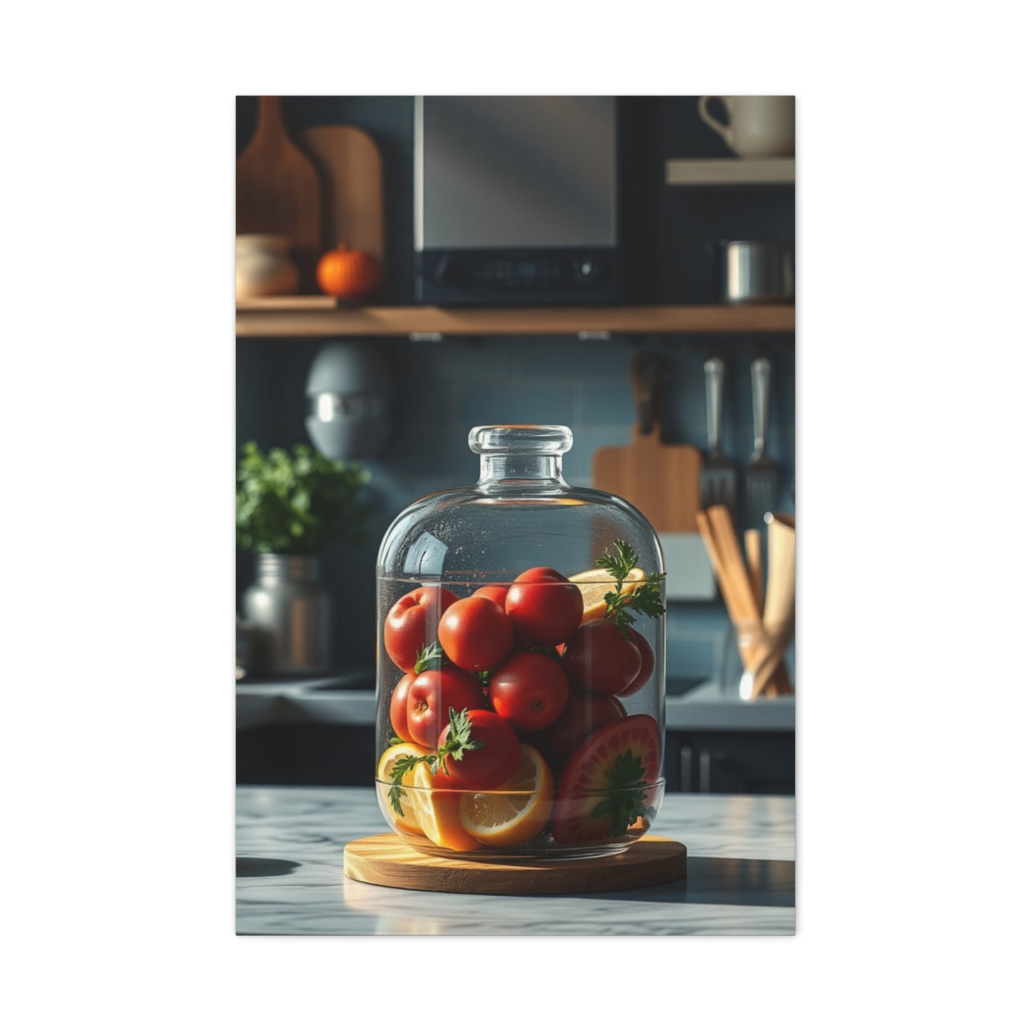 Epicurean Delight Canvas Wall Art & Canvas Print