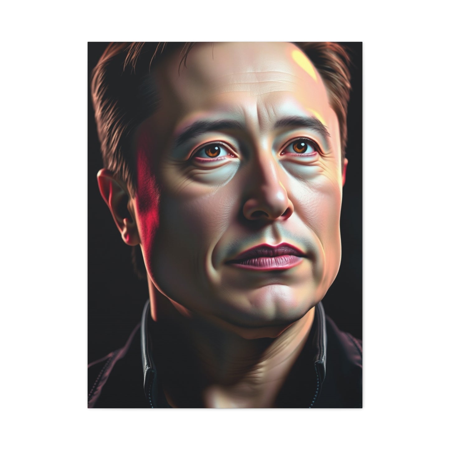 Elite Elon Musk Art Vision Wall Art & Canvas Print