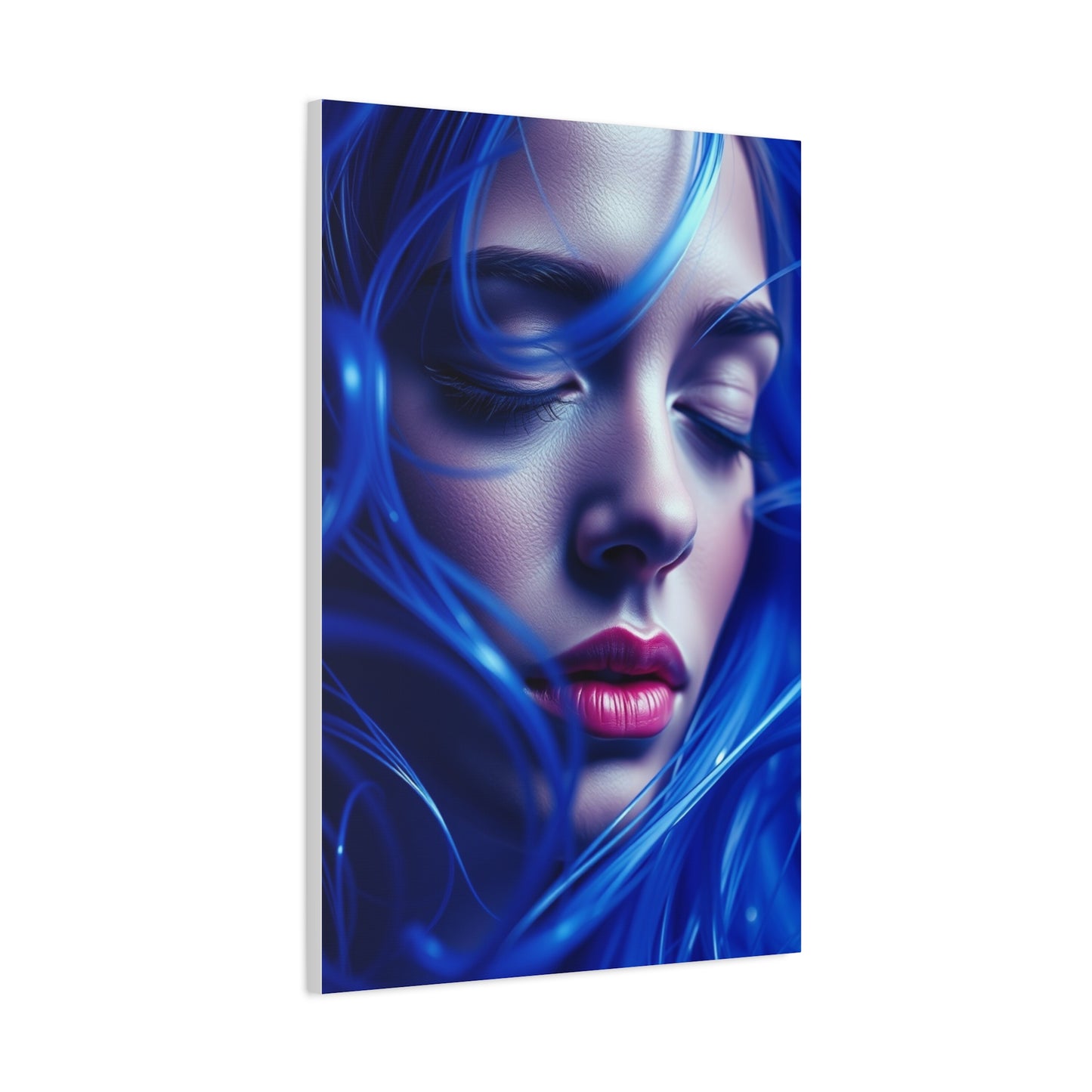 Supreme Blue Music Art Collection Wall Art & Canvas Print