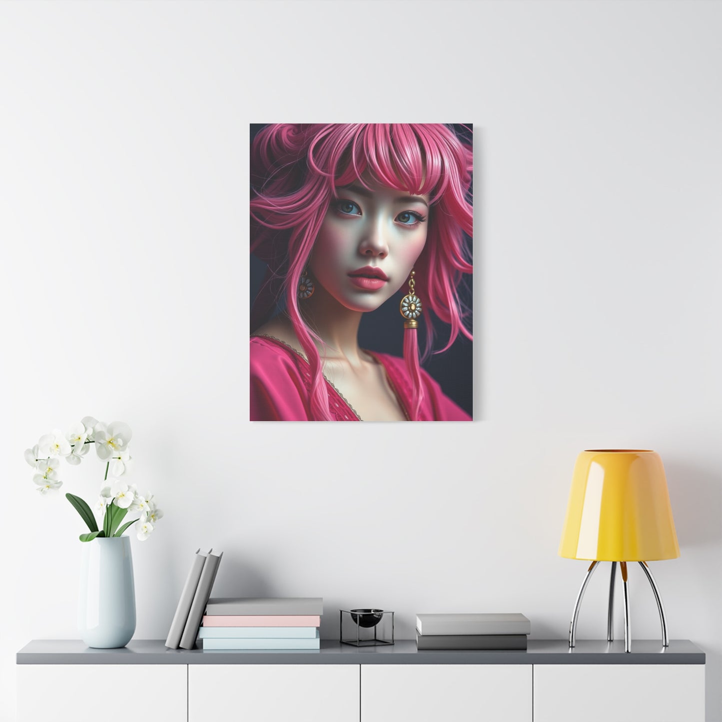 Elite Pinklomein Art Vision Wall Art & Canvas Print