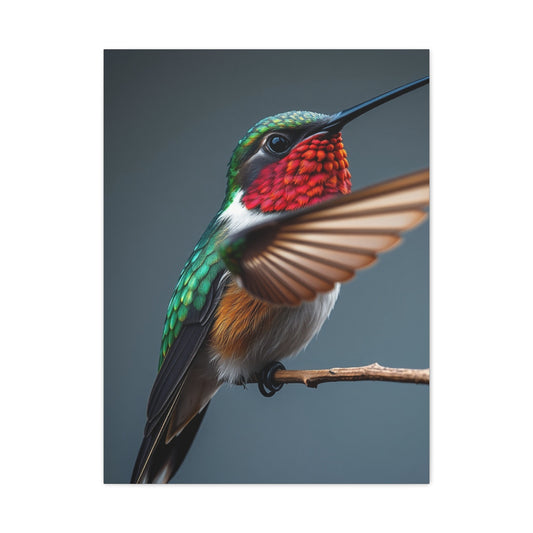 Humming Bird Art Luxury Canvas Wall Art & Canvas Print