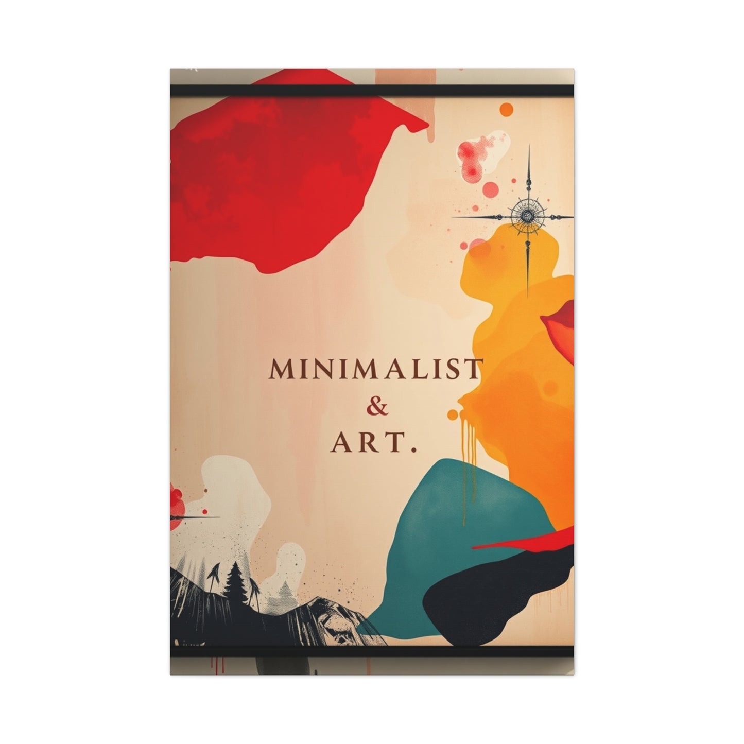 Serene Essence Canvas