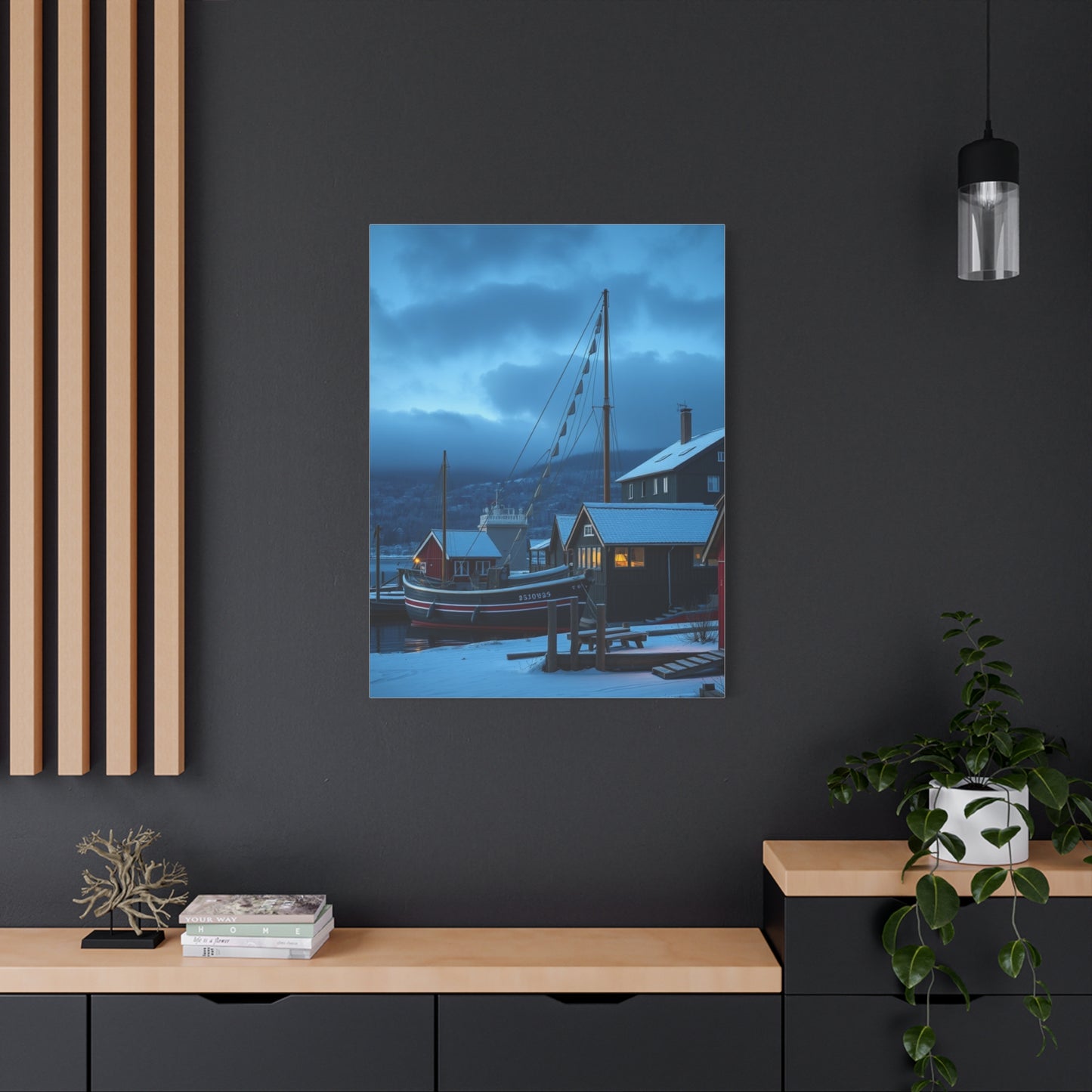 Scandic Tranquil Tapestry Wall Art & Canvas Print