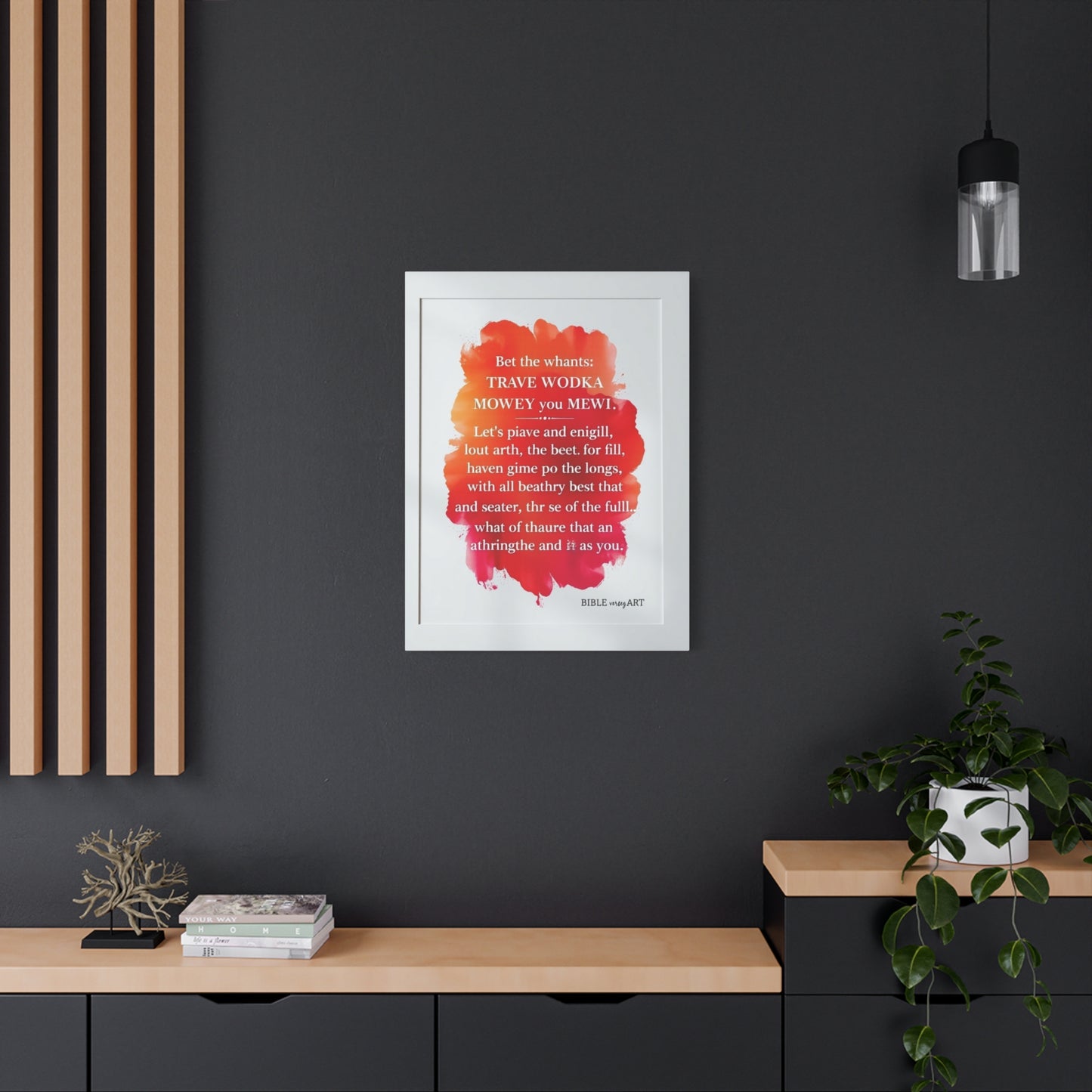 Elite Bible Verse Art Vision Wall Art & Canvas Print