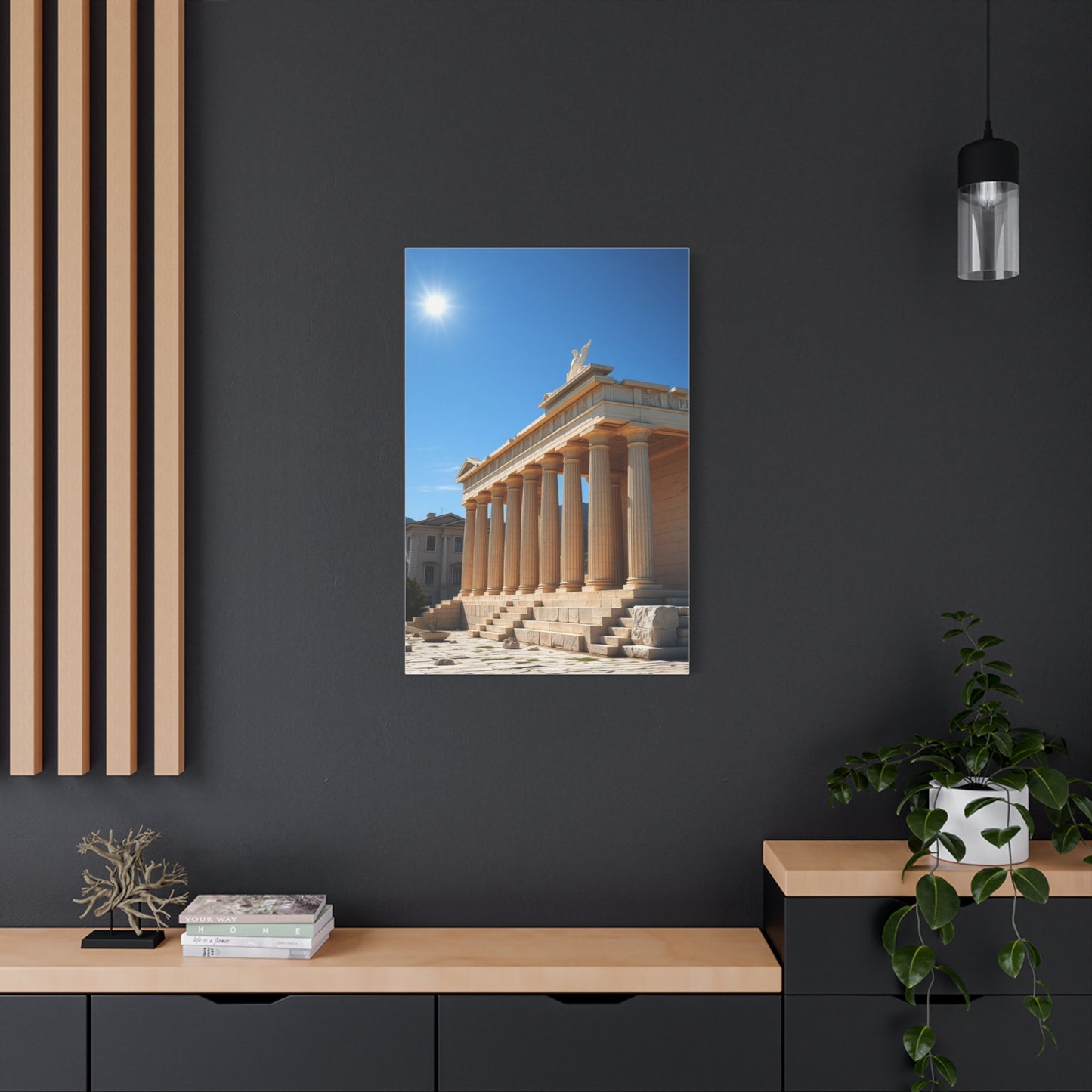 Hellenic Elegance Canvas Wall Art & Canvas Print