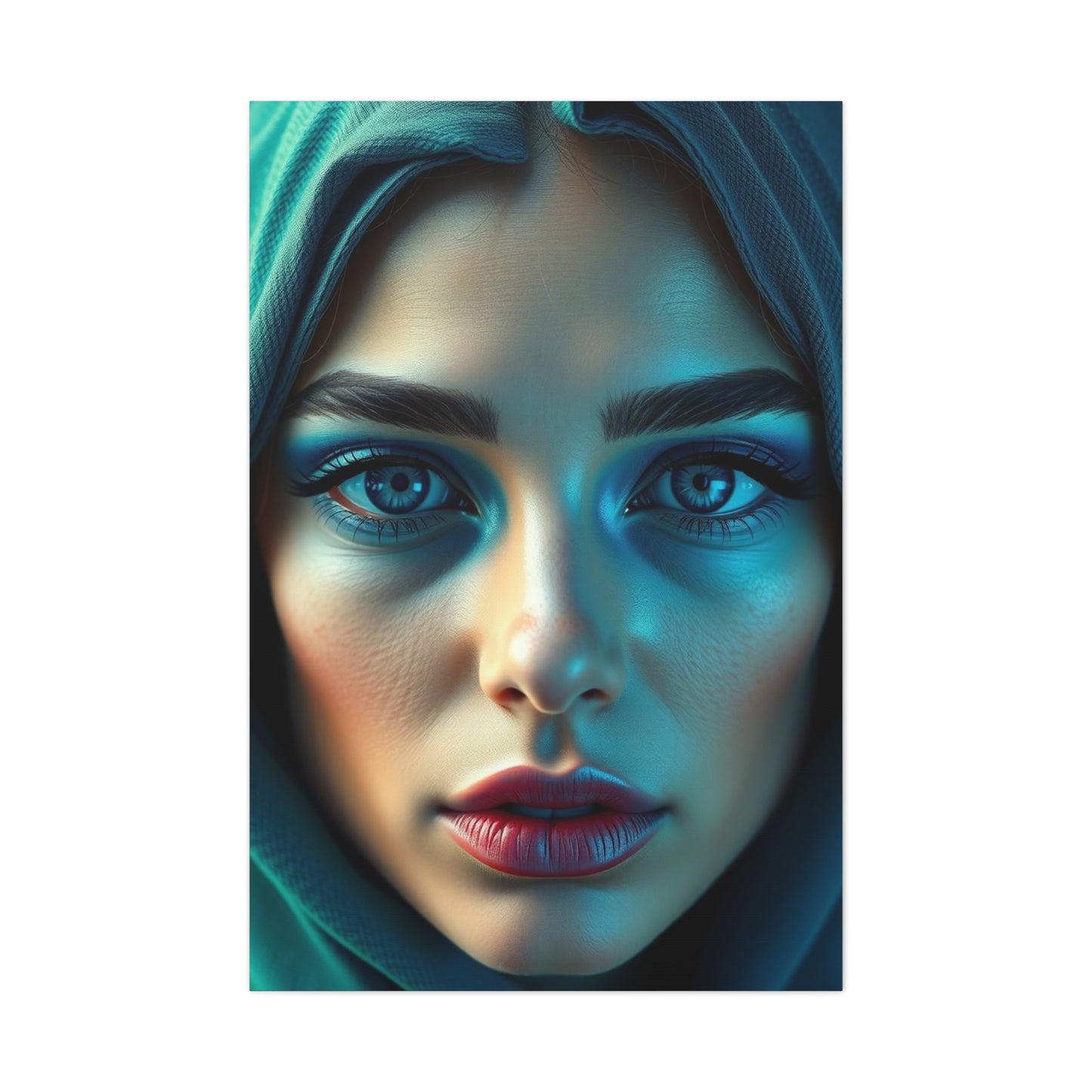 Blue & Green Art Supreme Gallery Wall Art & Canvas Print