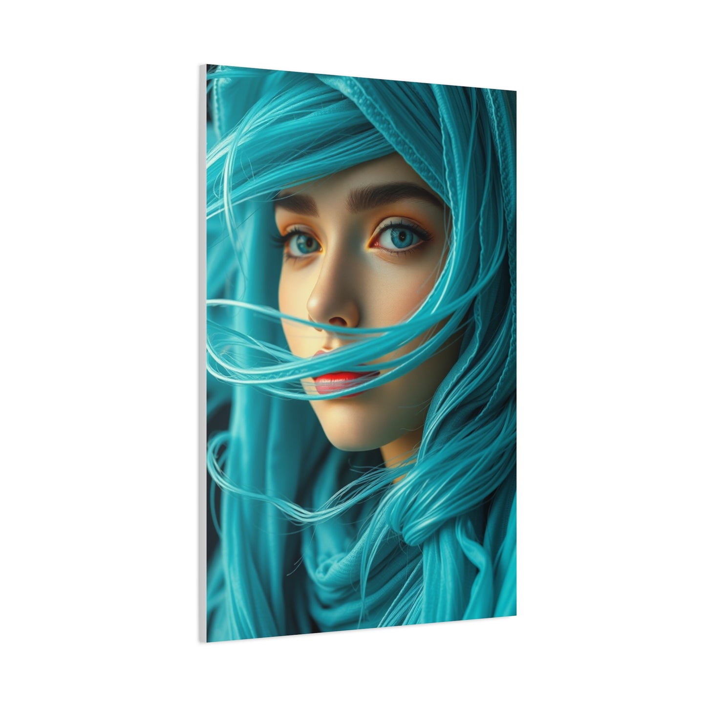 Cerulean Elegance Artwork wall art & canvas print