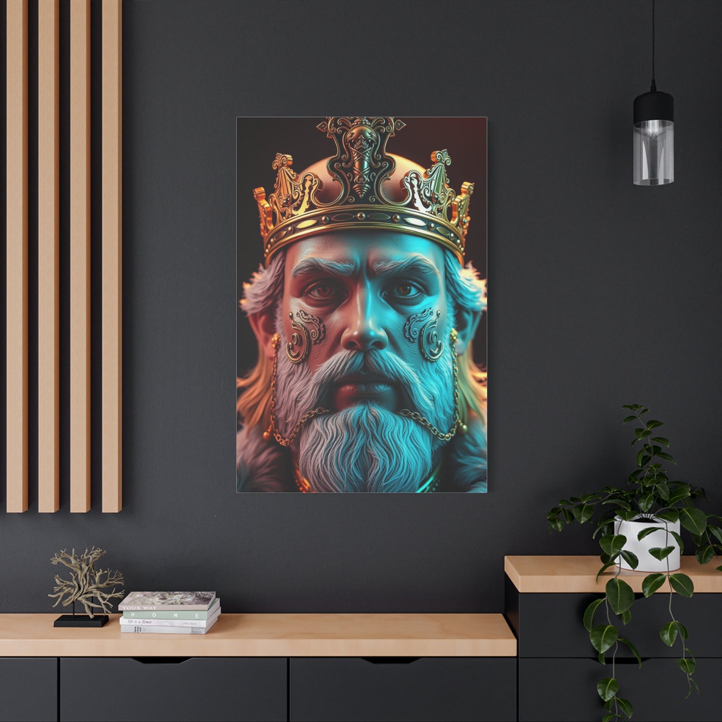 Vision Crown Art Art Wall Art & Canvas Print