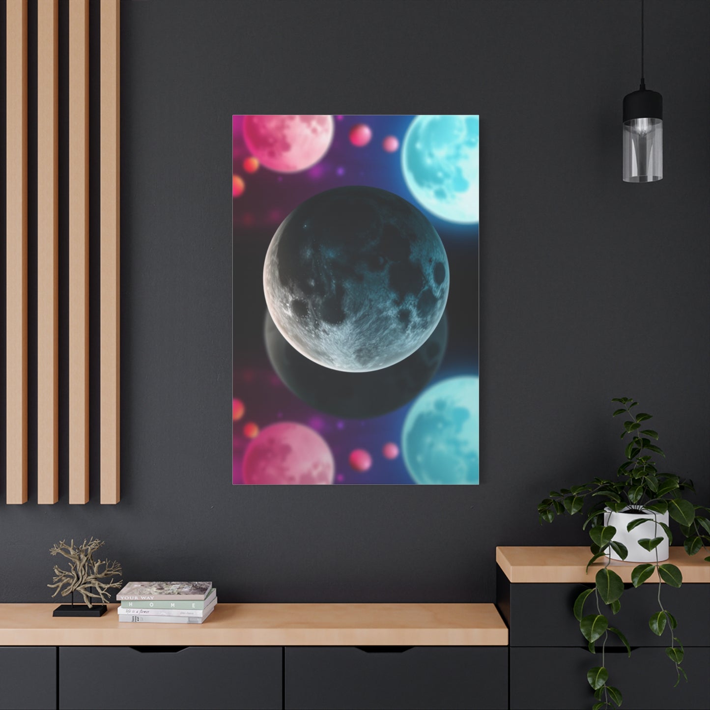 Lunar Luminescence Art Wall Art & Canvas Print