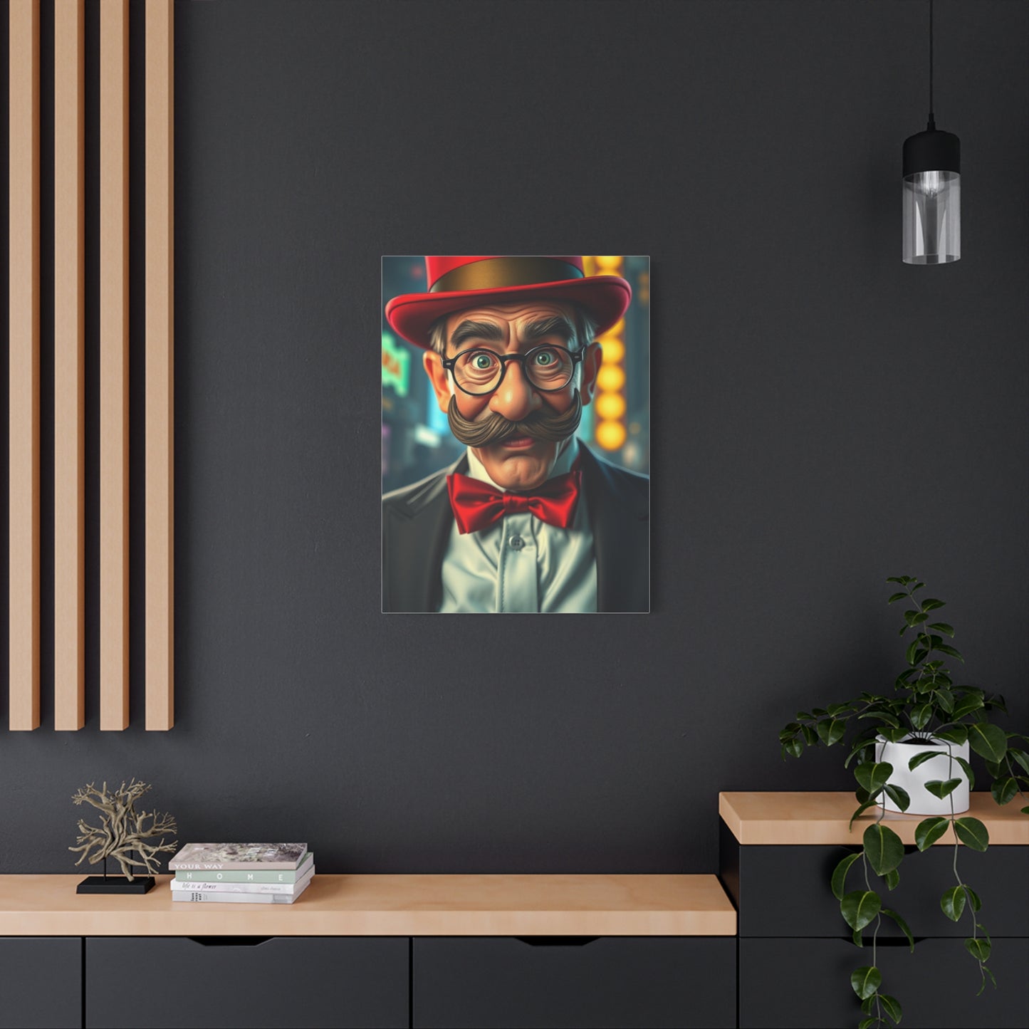 Collection Rich Uncle Pennybags Art Art Wall Art & Canvas Print