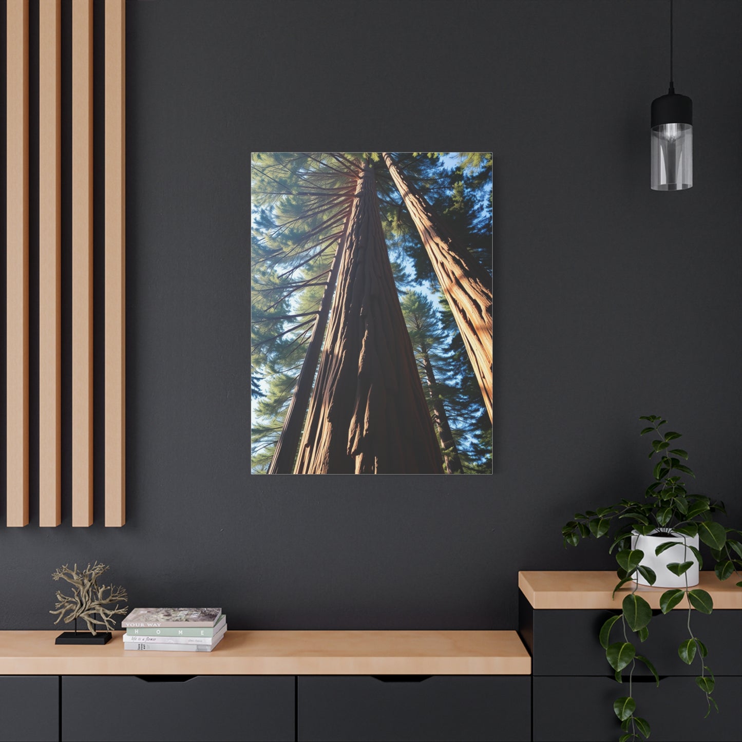 Vision Redwood Tree Art Art Wall Art & Canvas Print