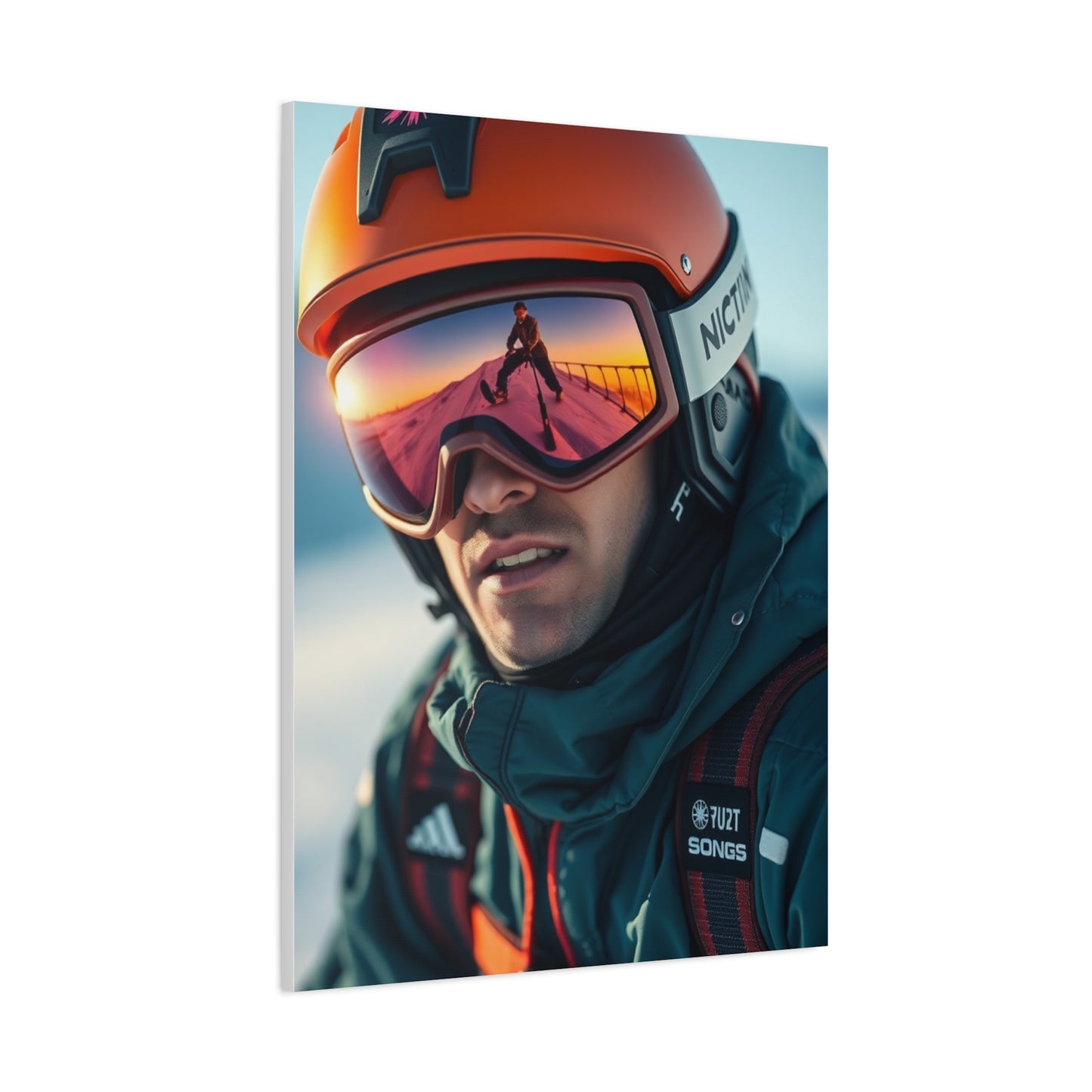 Skiing Art Supreme Gallery Wall Art & Canvas Print