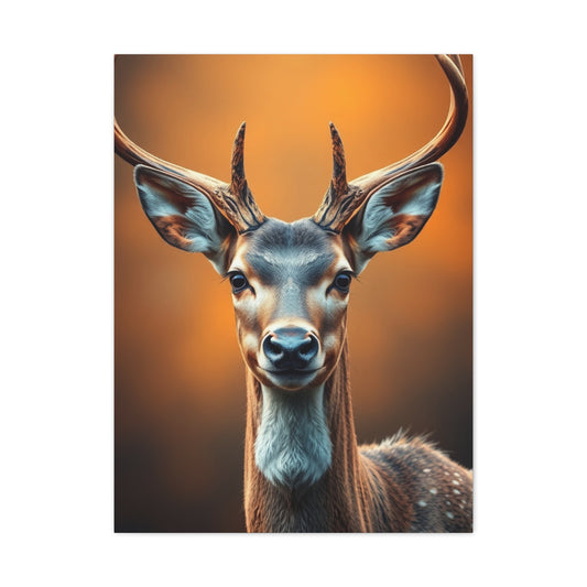 Regal Stag Reverie Art Wall Art & Canvas Print