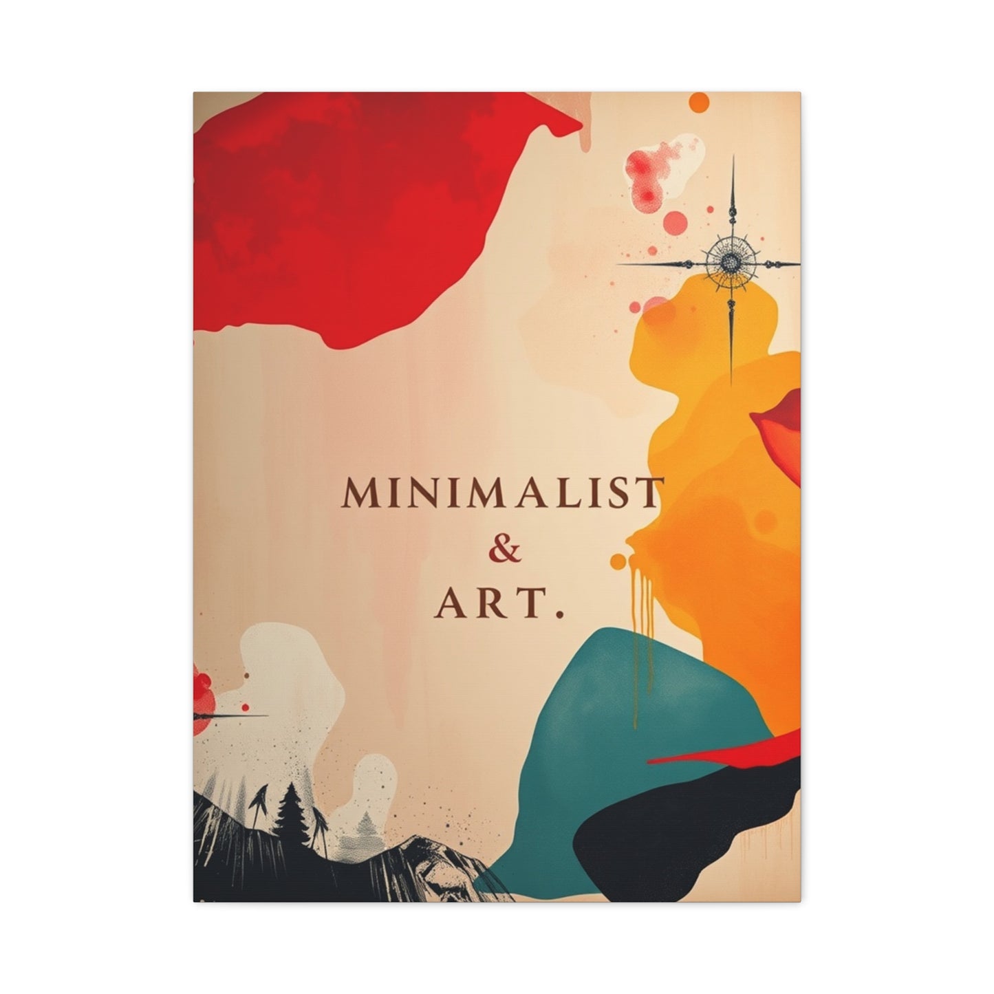 Serene Essence Canvas